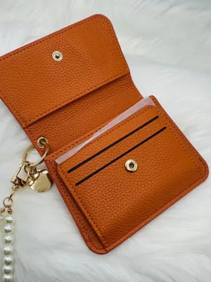 Autumn Wallet w/ Faux Pearl Keychain Strap thumbnail 7