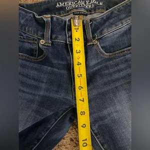 American Eagle Artist Crop Womens Jeans size 6 thumbnail 3