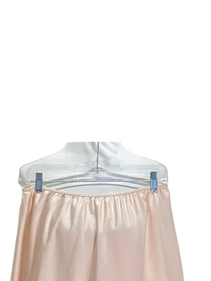 Vintage Bali Slip Skirt Pink Size M Cottagecore Coquette Spring Satin Bohemian thumbnail 5