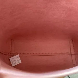 Anthropologie Samara Vegan Leather Crossbody Bag Peony Pink thumbnail 9
