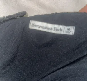 Abercrombie & Fitch Tweed Cropped Black Top thumbnail 5