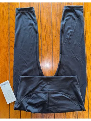 Lululemon Instill High Rise 25” Black Size 10 NWT thumbnail 1