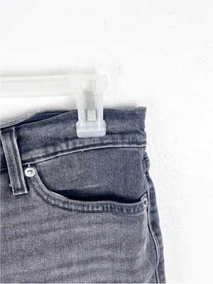 LEVI’S Black Wash High Rise Mini Denim Jean Skirt Size 29 Casual Boho Festival thumbnail 10