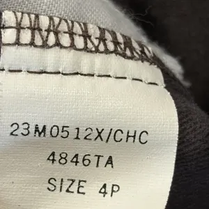 Talbots Petite Womens 4P Jeans Brown Straight Leg 100% Cotton thumbnail 9