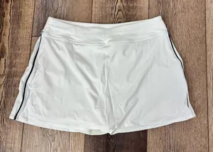 Lululemon White & Navy Mini Skirt thumbnail 1