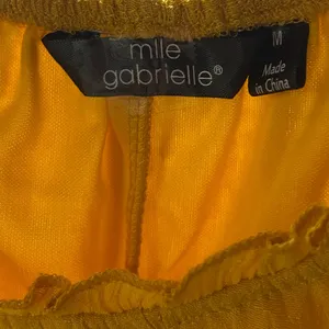 Mille Gabrielle Womens Tiered Boho Maxi Dress Size M Yellow Mustard color thumbnail 4