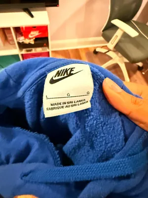 Blue Nike Hoodie Sweatshirt thumbnail 2
