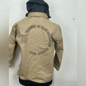 Zara Beige and Gray Jacket thumbnail 7