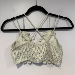 Dry Goods Off‎ White Lace Bralette thumbnail 3