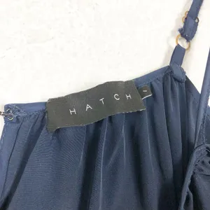 Hatch Blue Oversized Tapered Sleeveless Jumpsuit Small Maternity Lightweight thumbnail 6