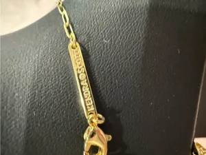 Kendra Scott | Gold Plated Orange & Pink Ombré Necklace with Pink Bird | #200 thumbnail 4