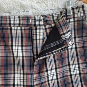 Cara Santana x Apt 9 Plaid Pant High Rise Wide Pants 14 thumbnail 7