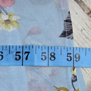 Baltic Born Naomi Short Sleeve Maxi Dress Blue Multi Floral Large NWT thumbnail 8