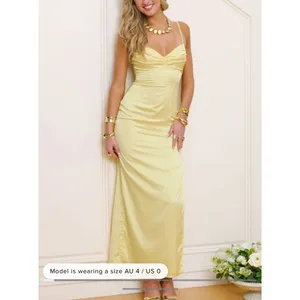 Beginning Boutique Maxi Dress Honey Size US2 Yellow thumbnail 6