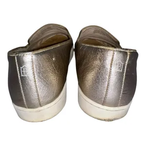 Birdies The Swift Metallic‎ Gold Slip On Sneakers Women's Size 8.5 thumbnail 5