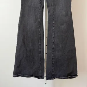 We The Free sz 30 Black High‎ Waisted Flare Jeans Bell Bottom Boho thumbnail 3