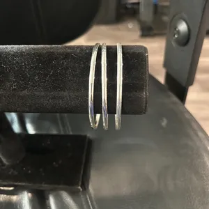 Elegant Silver Bangle Set thumbnail 3
