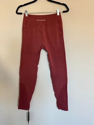 NEW Alphalete Revive Leggings High Rise Compression Gym Athletic Workout NWT Lrg thumbnail 2