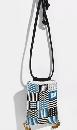 NWT Free People Bobbi Beaded Crossbody thumbnail 3