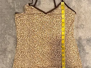 Jones New York Brown Leopard Print Tank Top thumbnail 5