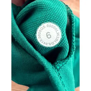 Lululemon Ebb to Train Sports Bra Laguna Green High‎ Neck Size 6 W2BLGS thumbnail 4