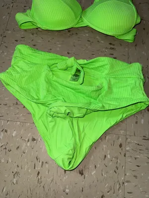 Women 2pc swim XS Green thumbnail 3
