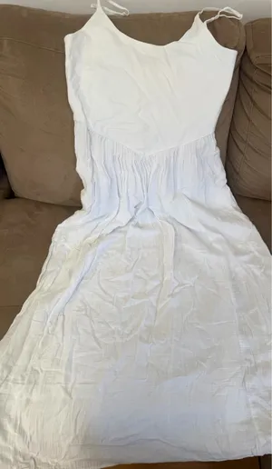 Aerie White Maxi Dress thumbnail 1