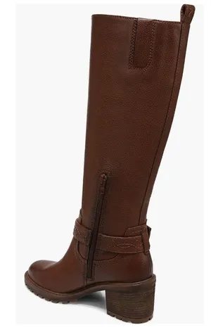 Zodiac Georgia Knee-High Riding Boots in Cognac Size 7, NEW Retail $189 SOLD OUT thumbnail 5