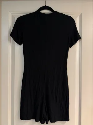 Lioness Black Button-up Romper M thumbnail 2
