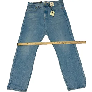 Levi's Premium Wedgie High Rise Tapered Jeans Women's Size 30 Light Wash NWT thumbnail 2