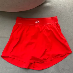 Alo Yoga Match Point Tennis Skirt Red Hot Summer M thumbnail 2