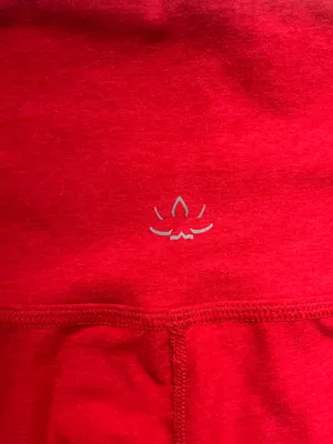 Beyond Yoga Red Space Dye Active Gym Pilâtes Workout Exercise Leggings Size XL thumbnail 3