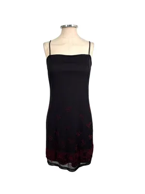 Vintage Finesse Y2k Sleeveless Mini Dress Size Medium thumbnail 3