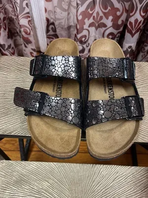 Birkenstock Arizona Metallic Stones Black Bronze Sandals Size 37 thumbnail 2