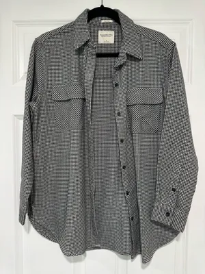 Abercrombie Houndstooth Shacket thumbnail 1