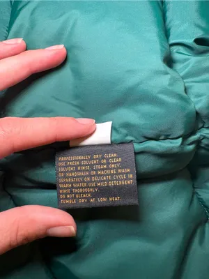 Eddie Bauer Vintage Goose Down Green Utility Vest Womens Large Made in USA thumbnail 12