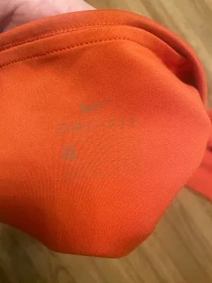 Women’s Nike Dri-Fit Leggings Orange thumbnail 3