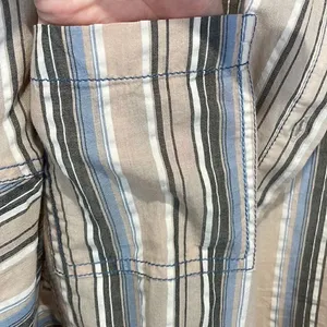 BDG Urban Outfitters Bell Button-Down Shirt Striped Oversized Long Sleeve (XS) thumbnail 9