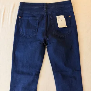 Pilcro Low-Rise Icon Flare Jeans Womens 27 Tall Blue Denim NWT thumbnail 6