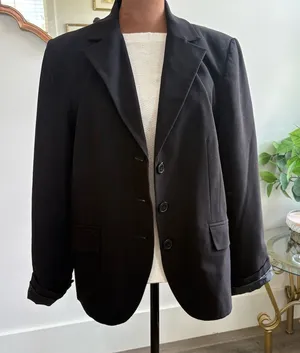 Apostrophe Women's Black Blazer Jacket‎ Size 14 thumbnail 1