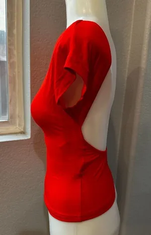 Shein Backless Top Size Small thumbnail 2