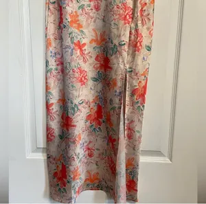 Paper Heart Cowl neck midi floral dress thumbnail 4