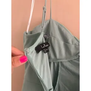 Lulus Giorgina Sage Mesh Gathered Trumpet Midi Dress Size Medium Cocktail Sexy thumbnail 6