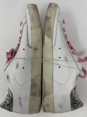 Golden Goose Super-Star Low Top Sneakers Women's IT 40 US 10 White Leopard NWOB thumbnail 10