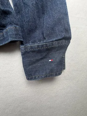 Tommy Hilfiger Dark Blue Denim‎ Button-Up Jacket thumbnail 8
