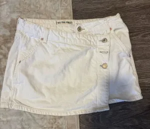 Free People Denim Skirt thumbnail 1