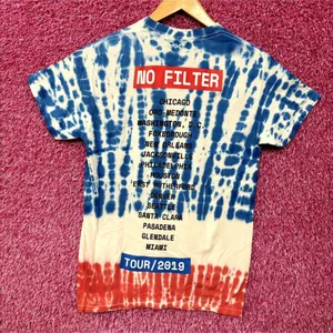 The Rolling Stones 2019 No Filter Tour Rock USA Tie Dye S thumbnail 4