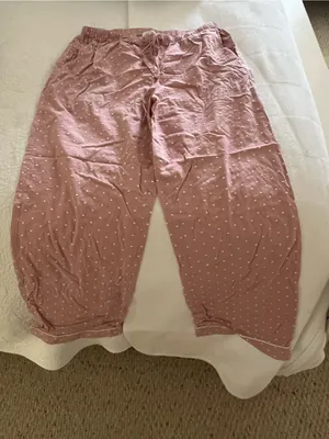 Haven well within Pink Polka Dot Button-Front Pajama Top and bottom thumbnail 4