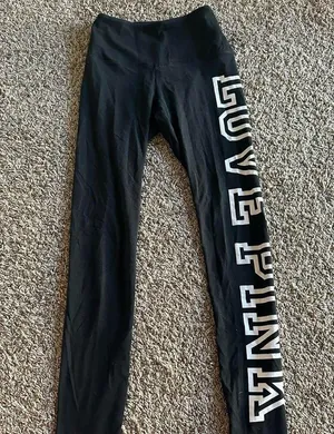 PINK yoga leggings, size XS thumbnail 2