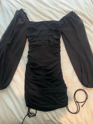That’s So Fetch Mini Black Dress thumbnail 6
